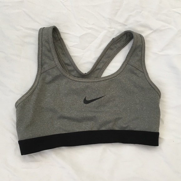 Nike Other - Nike Dri Fit Grey Sports Bra